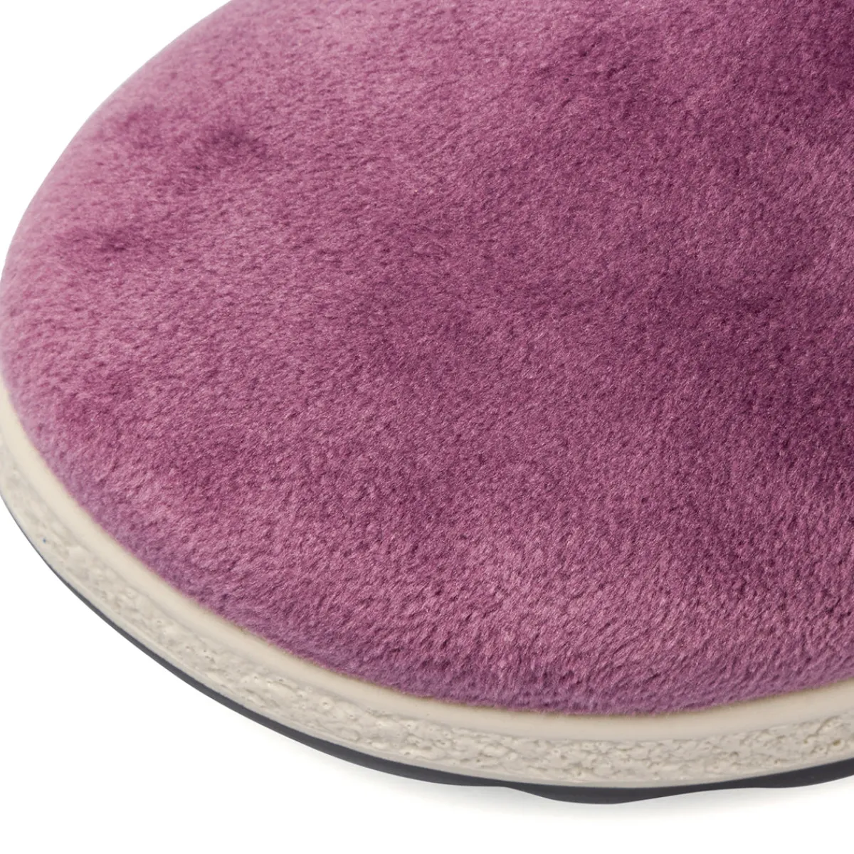 Clearance Pantofole lilla da donna con colletto imbottito Donna Ciabatte Donna