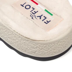 Clearance Pantofole lilla da donna con colletto imbottito Donna Ciabatte Donna