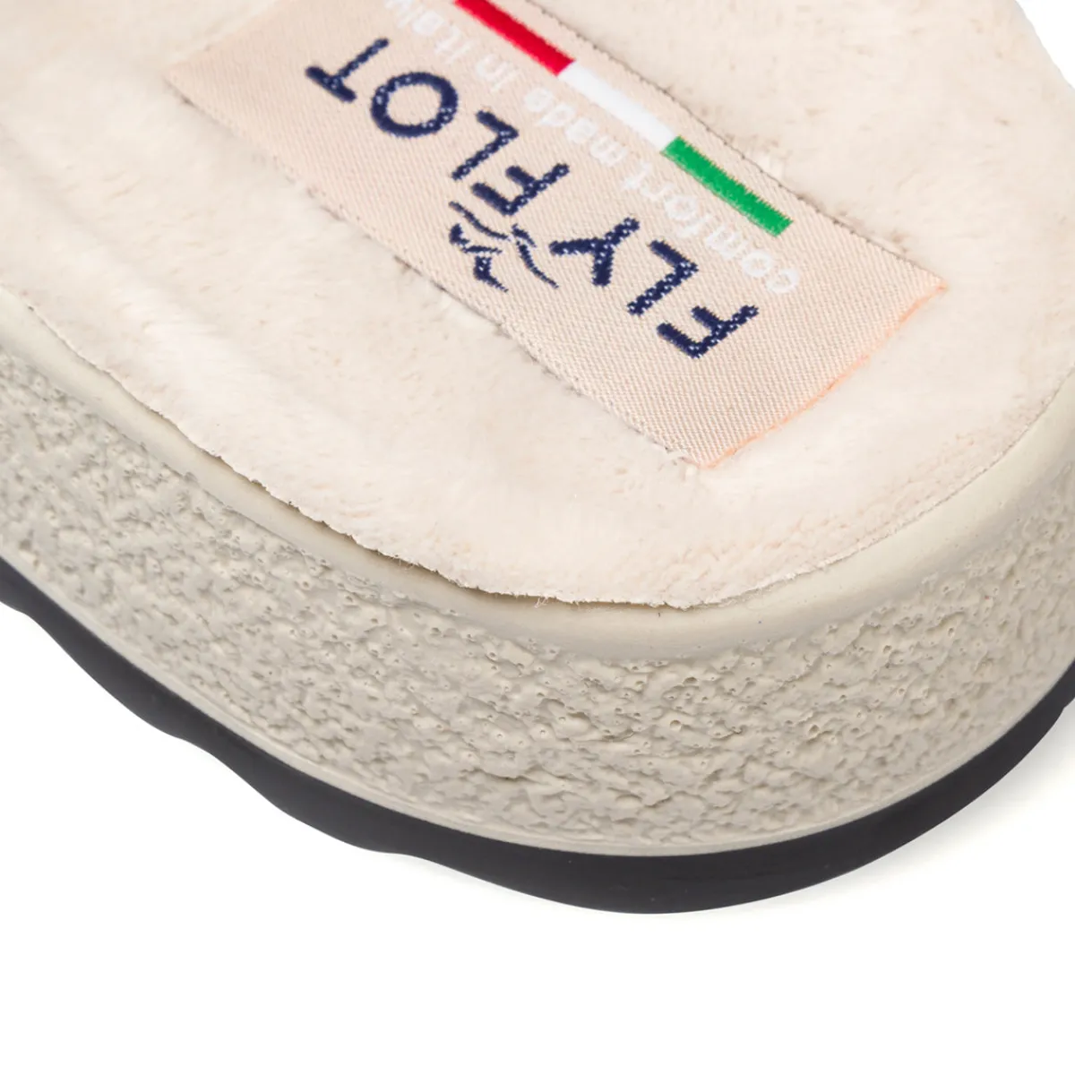 Clearance Pantofole lilla da donna con colletto imbottito Donna Ciabatte Donna