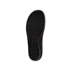 Pantofole nere da donna con sottopiede anti-shock Donna Ciabatte Donna