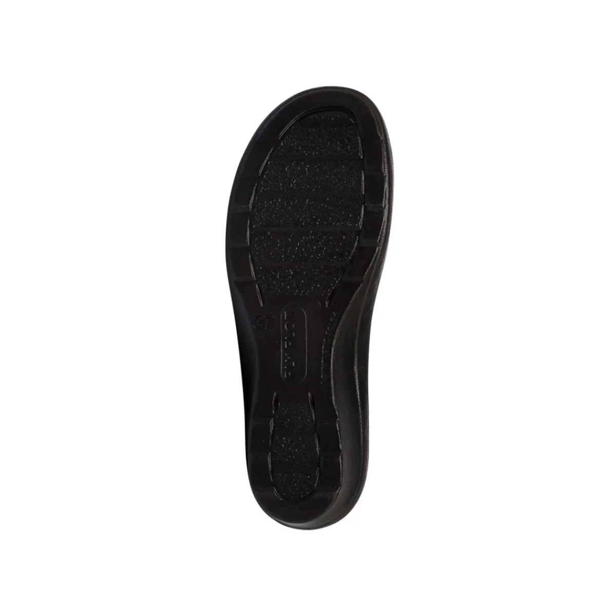 Pantofole nere da donna con sottopiede anti-shock Donna Ciabatte Donna