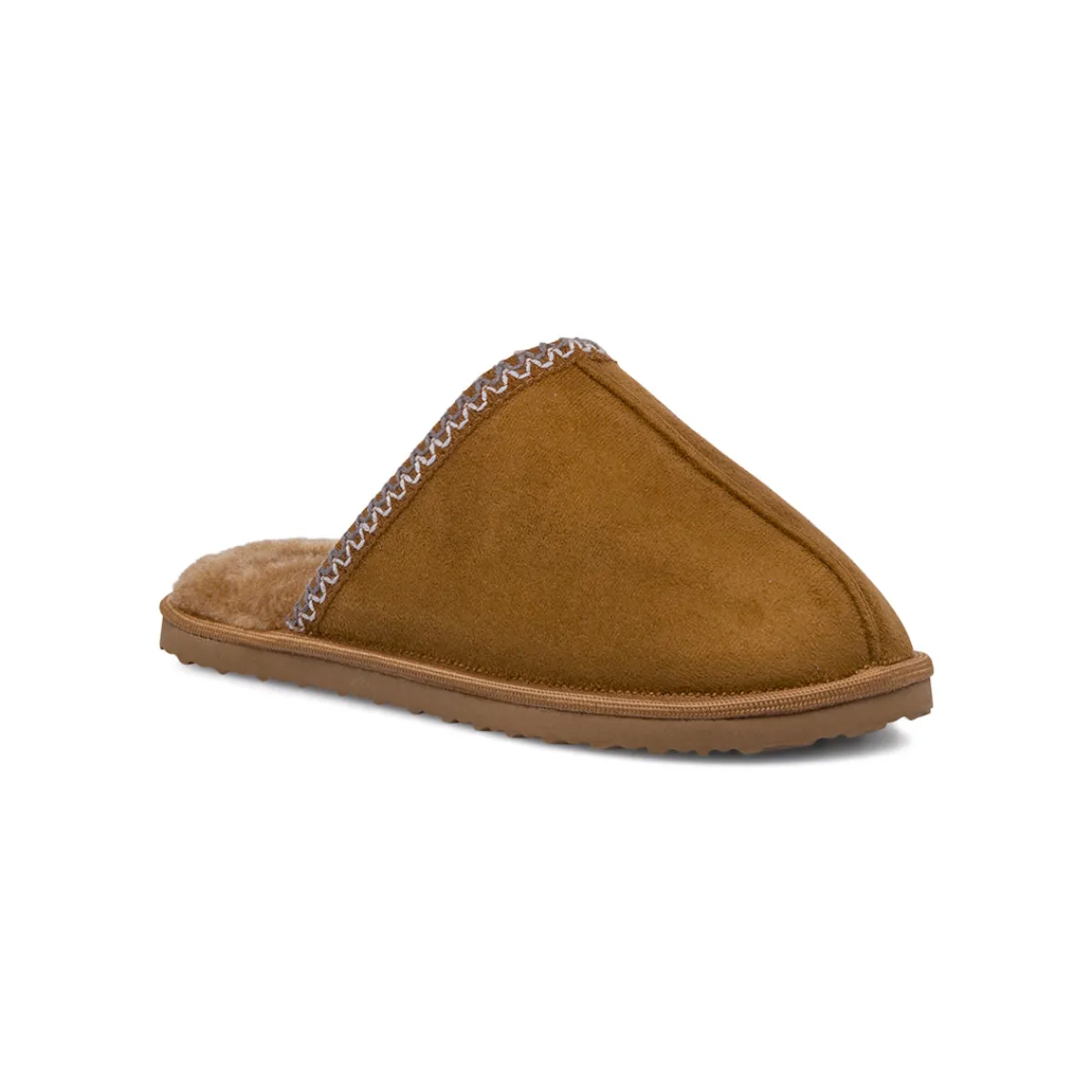 Online Pantofole ocra da Donna con ricamo Donna Ciabatte Donna