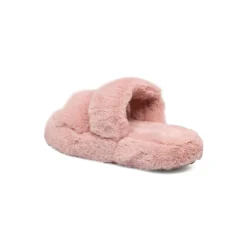 Clearance Pantofole rosa da donna in pelliccia sintetica Donna Ciabatte Donna