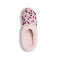 New Pantofole rosa da Donna in tessuto con pelo sintetico Donna Ciabatte Donna