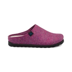 Pantofole rosa in tessuto da donna con sottopiede anti-shock Donna Ciabatte Donna