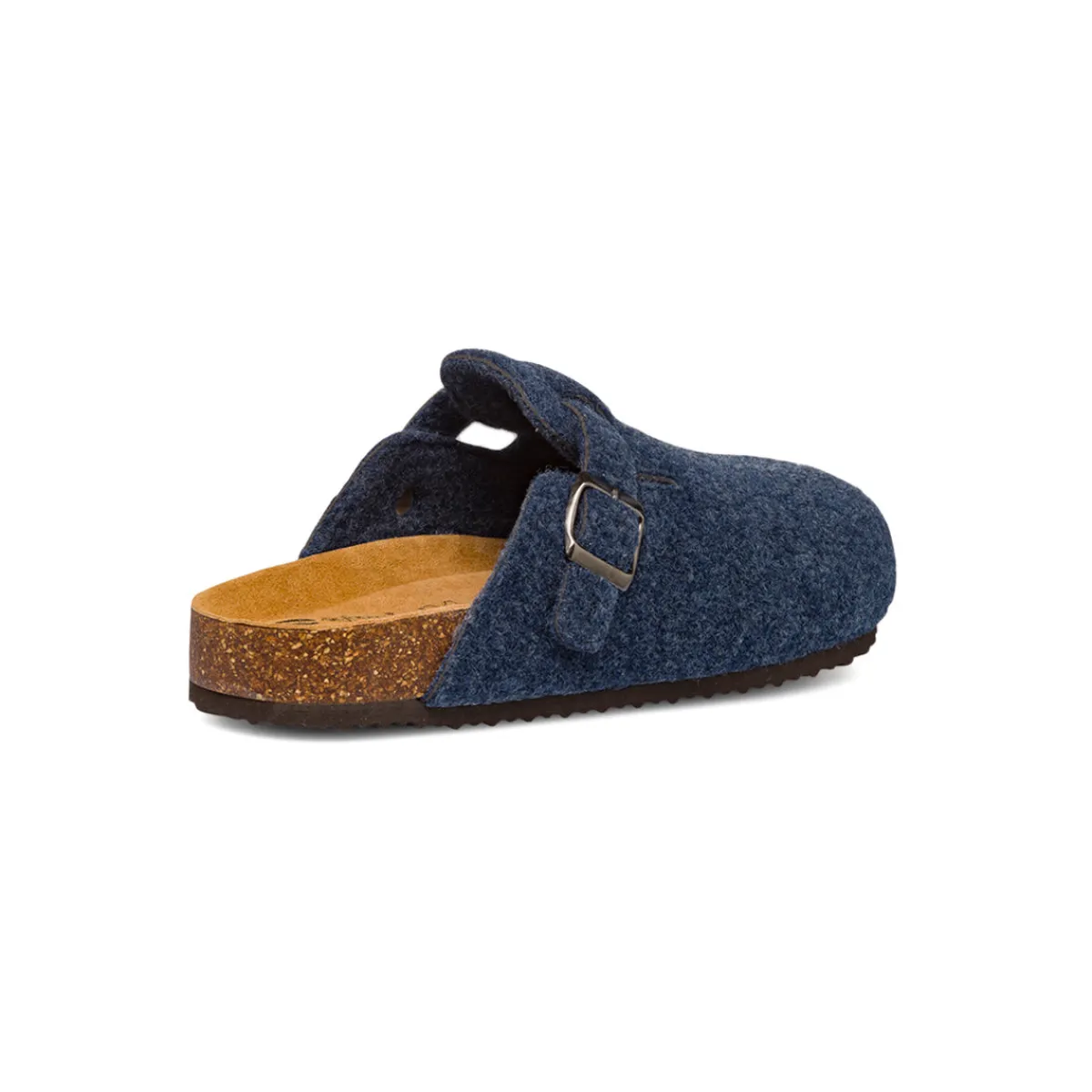 Sale Pantofole sabot da Uomo in feltro blu Uomo Ciabatte & Pantofole