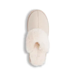 Clearance Pantofole sabot imbottite beige da donna Donna Ciabatte Donna|Stivaletti Cozy Boots Donna