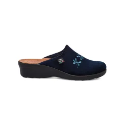 Online Pantofole sanitarie blu da Donna con fiori Donna Ciabatte Sanitarie|Ciabatte Donna