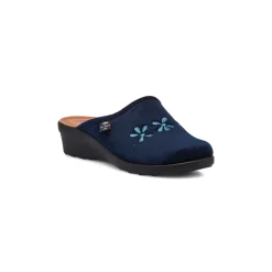 Online Pantofole sanitarie blu da Donna con fiori Donna Ciabatte Sanitarie|Ciabatte Donna