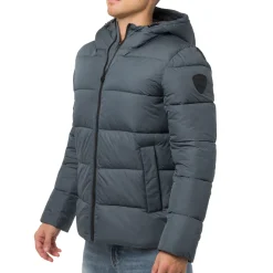 Clearance Piumino grigio da Uomo con cappuccio Corse Uomo Abbigliamento Ducati|Giacche E Cappotti Uomo