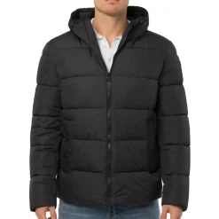 Clearance Piumino nero da Uomo con cappuccio Corse Uomo Abbigliamento Ducati|Giacche E Cappotti Uomo