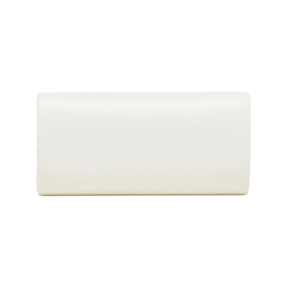 Clearance Pochette bianca da Donna con dettaglio in metallo e catena Donna Clutch & Pochette|Scarpe Eleganti