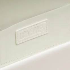 Clearance Pochette bianca da Donna con dettaglio in metallo e catena Donna Clutch & Pochette|Scarpe Eleganti