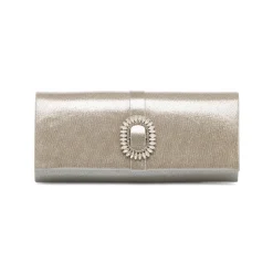 Best Pochette da donna oro con dettaglio strass e logo Donna Clutch & Pochette|Scarpe Eleganti