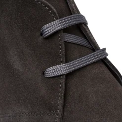 Hot Polacchine da uomo grigi in pelle scamosciata Uomo Polacchine Uomo|Stivaletti Uomo