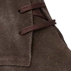 Clearance Polacchine da uomo marroni in pelle scamosciata Uomo Look Marrone Uomo 👞|Polacchine Uomo