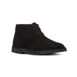 Sale Polacchine da uomo neri in pelle scamosciata Uomo Polacchine Uomo|Stivaletti Uomo