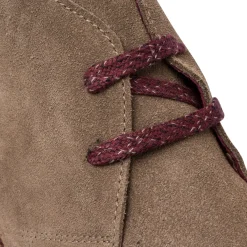 Sale Polacchine da uomo taupe in pelle scamosciata Uomo Polacchine Uomo|Stivaletti Uomo