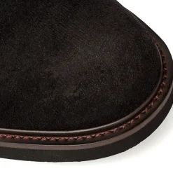 Online Polacchine nere da uomo effetto scamosciato Uomo Polacchine Uomo|Stivaletti Uomo