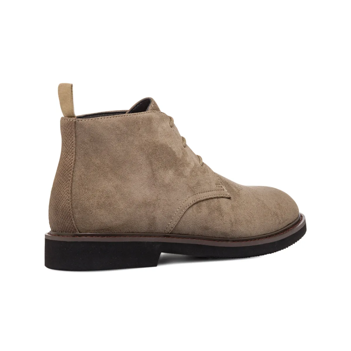 Online Polacchine taupe da Uomo effetto scamosciato Uomo Polacchine Uomo|Stivaletti Uomo