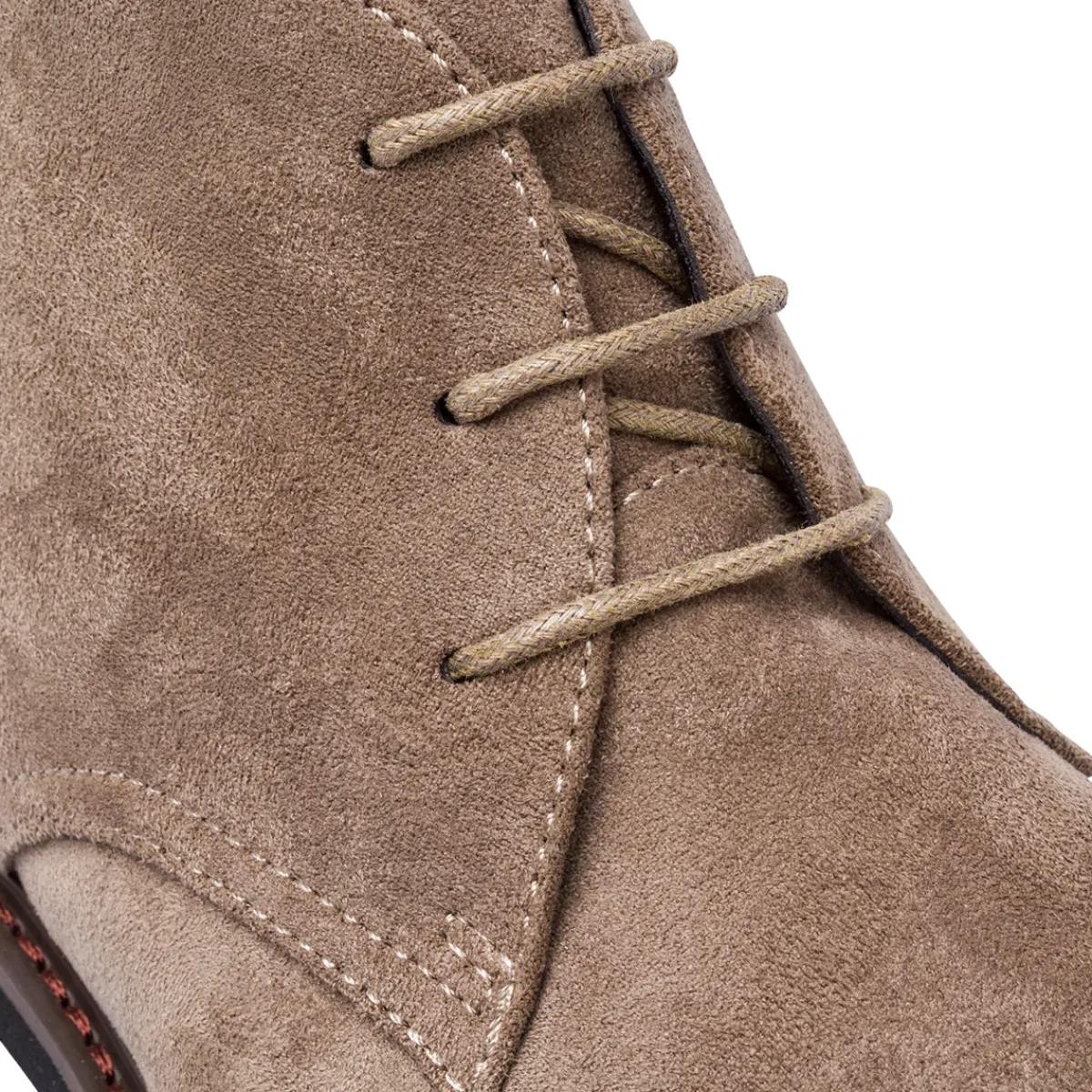 Online Polacchine taupe da Uomo effetto scamosciato Uomo Polacchine Uomo|Stivaletti Uomo