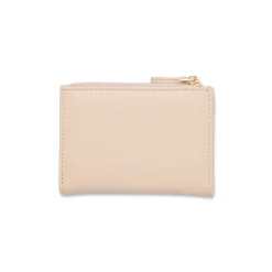 Sale Portafoglio beige da Donna con dettagli multicolore effetto paglia Donna Portafogli Donna