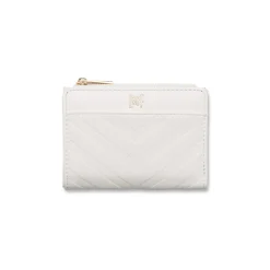 Online Portafoglio bianco da Donna con logo in metallo Donna Portafogli Donna|Borse Cerimonia