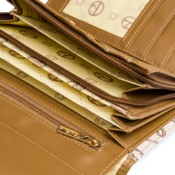 Outlet Portafoglio Bianco da Donna con stampa Donna Portafogli Donna