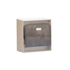 New Portafoglio da donna nero con glitter e logo Donna Portafogli Donna