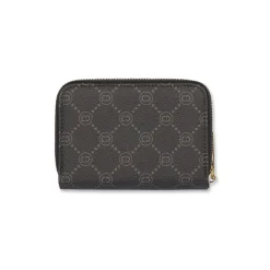 Clearance Portafoglio da donna nero con stampa monogramma Donna Portafogli Donna