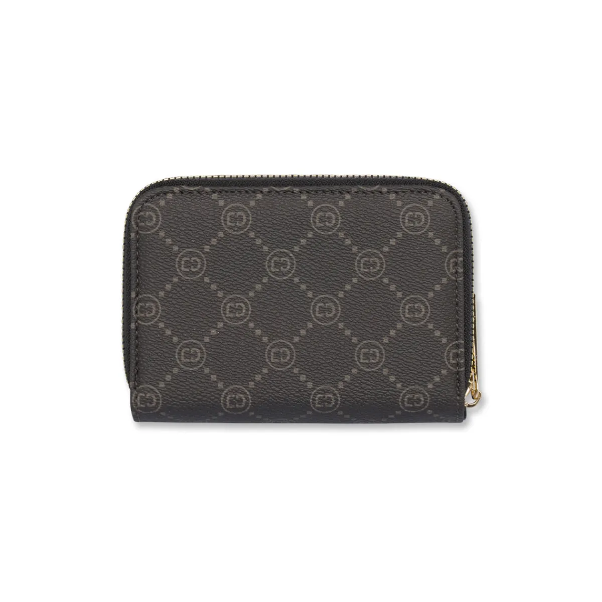 Clearance Portafoglio da donna nero con stampa monogramma Donna Portafogli Donna