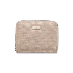 Hot Portafoglio da donna oro con glitter e logo Donna Portafogli Donna