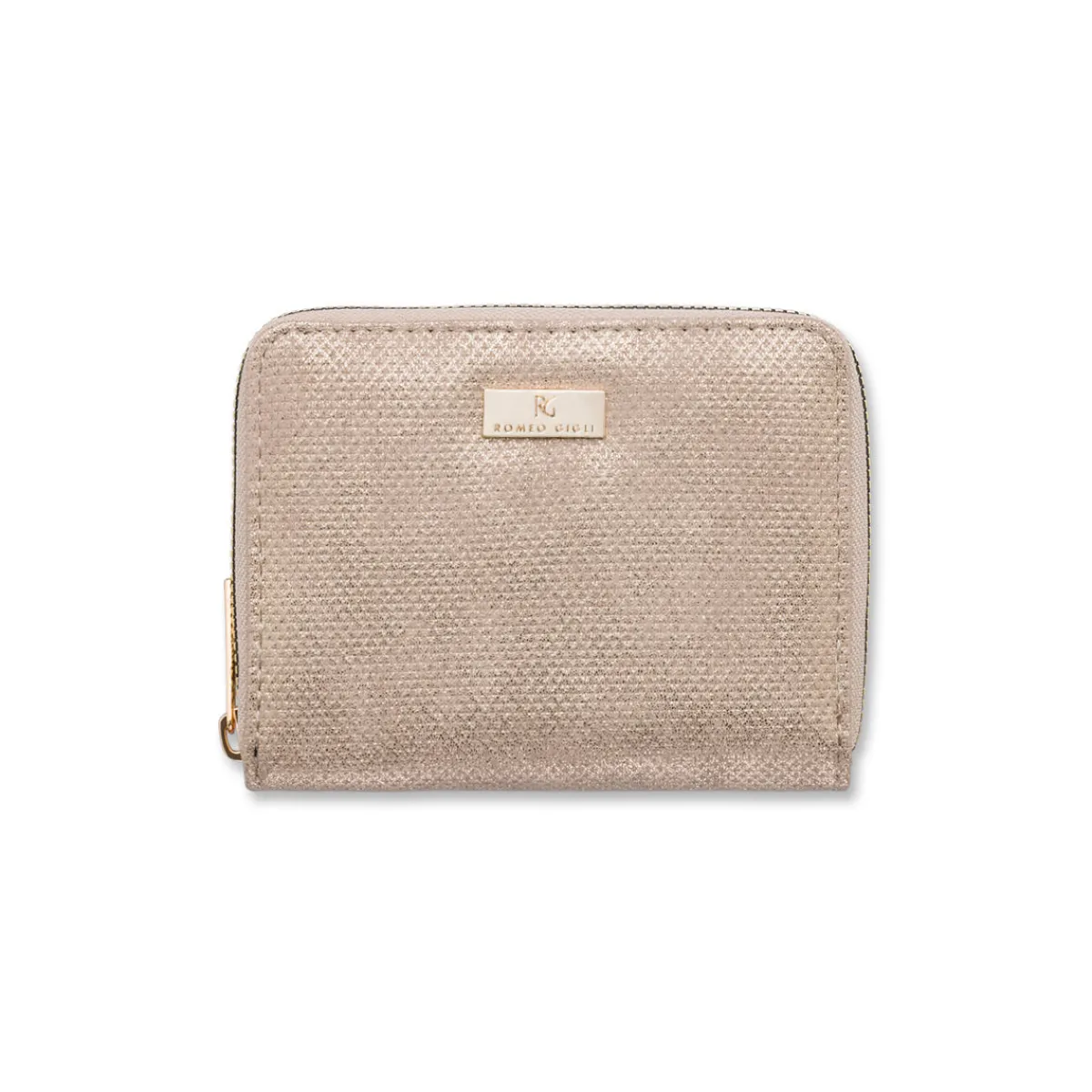 Hot Portafoglio da donna oro con glitter e logo Donna Portafogli Donna