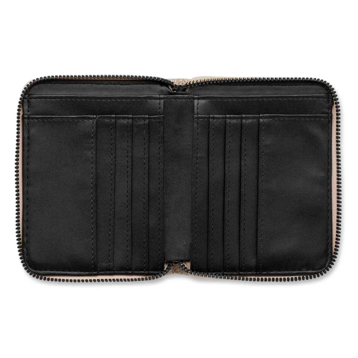 Hot Portafoglio da donna oro con glitter e logo Donna Portafogli Donna