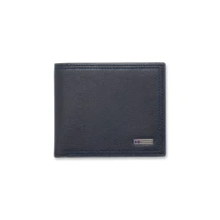 Best Portafoglio da uomo Blu con doppio scomparto e logo Uomo Portafogli Uomo|Accessori Cerimonia Uomo