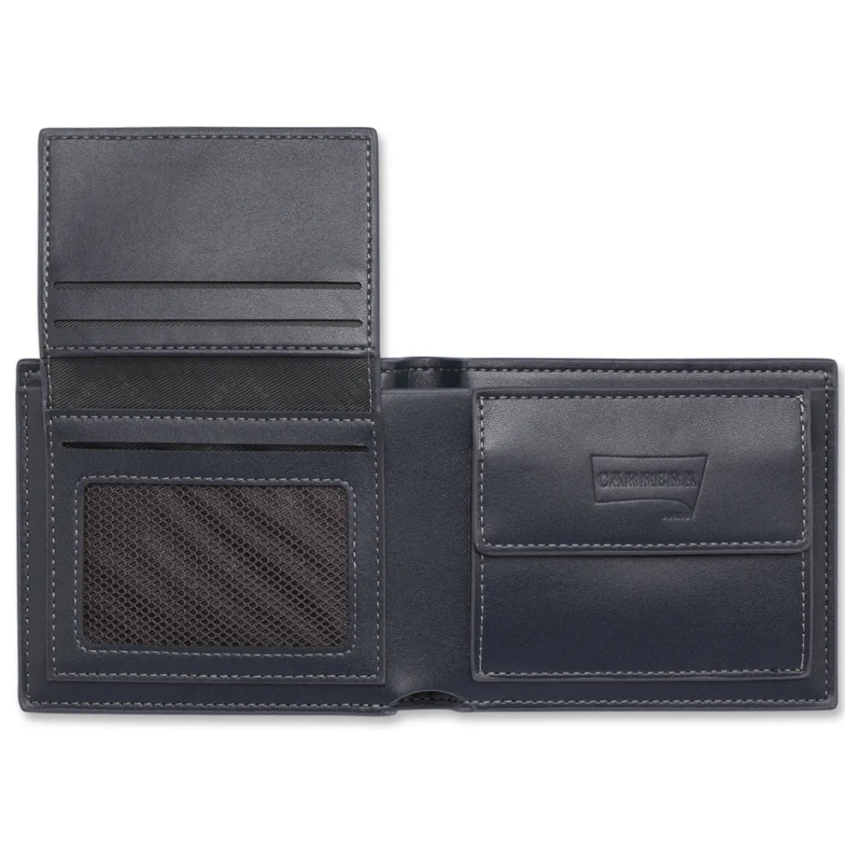 Portafoglio da uomo blu con portamonete Uomo Portafogli Uomo