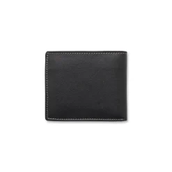 Outlet Portafoglio da Uomo Nero con doppio scomparto Uomo Portafogli Uomo|Accessori Cerimonia Uomo