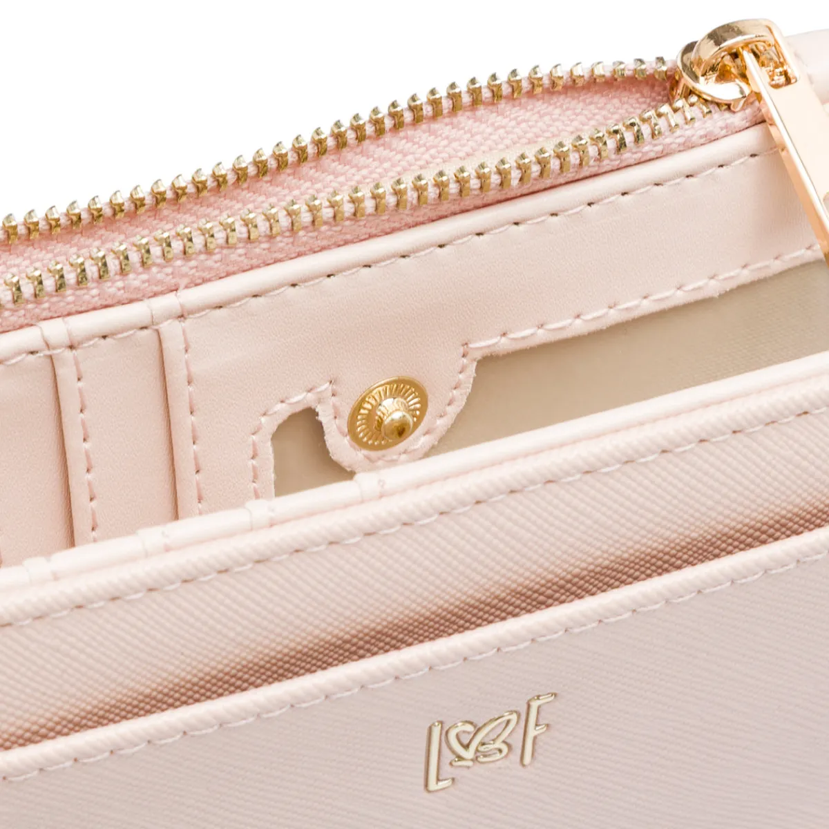 Sale Portafoglio rosa da donna con manico Donna Portafogli Donna|Borse Cerimonia