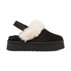 New Sabot imbottite da donna nere con elastico Donna Stivaletti Donna|Stivaletti Cozy Boots Donna