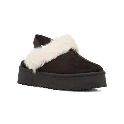 New Sabot imbottite da donna nere con elastico Donna Stivaletti Donna|Stivaletti Cozy Boots Donna