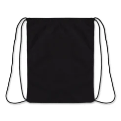 Sale Sacca da palestra nera con stampa rossa logo Corse Zaini Sportivi