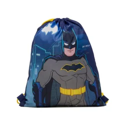 Clearance Sacca portatutto blu con stampa Bambino Zaini E Astucci