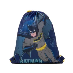 Clearance Sacca portatutto blu con stampa Bambino Zaini E Astucci