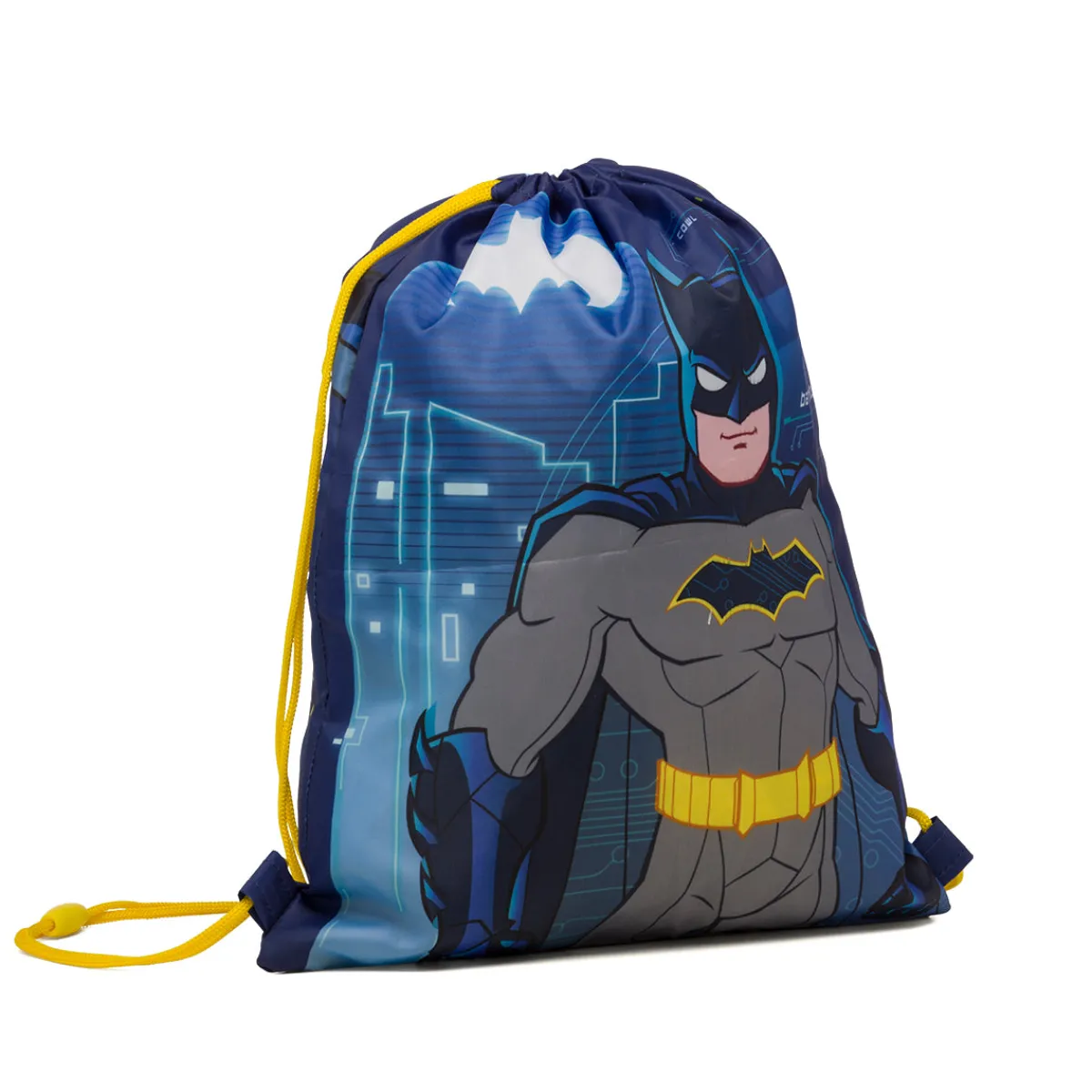 Clearance Sacca portatutto blu con stampa Bambino Zaini E Astucci