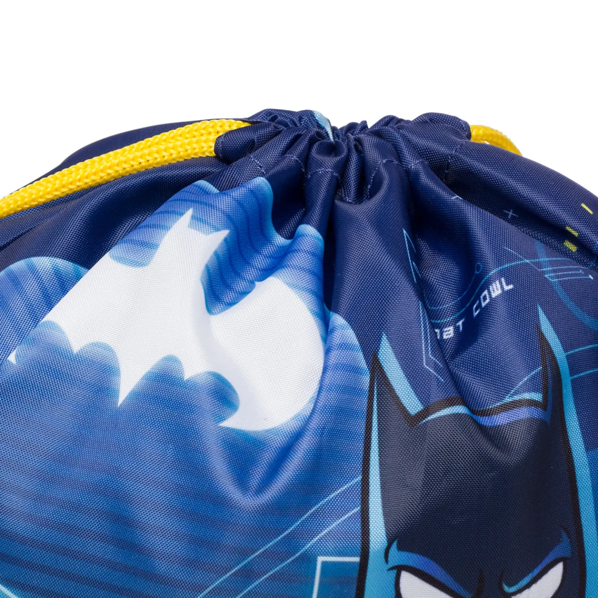 Clearance Sacca portatutto blu con stampa Bambino Zaini E Astucci