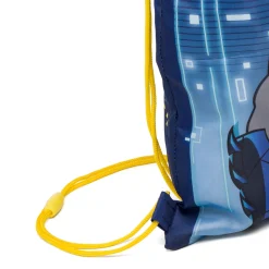 Clearance Sacca portatutto blu con stampa Bambino Zaini E Astucci