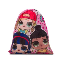 Sale Sacca portatutto rosa con stampa L.O.L. Surprise! Bambino Zaini E Astucci