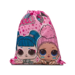 Sale Sacca portatutto rosa con stampa L.O.L. Surprise! Bambino Zaini E Astucci