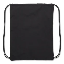 Sale Sacca Zaino nera con Stampa e logo verde Corse Bambino Zaini Sportivi|Zaini E Astucci