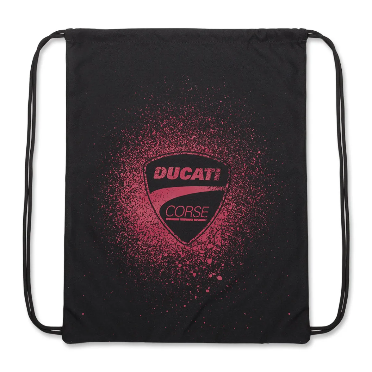 Clearance Sacca Zaino nera con Stampa e logo rosso Corse Bambino Zaini Sportivi|Zaini E Astucci